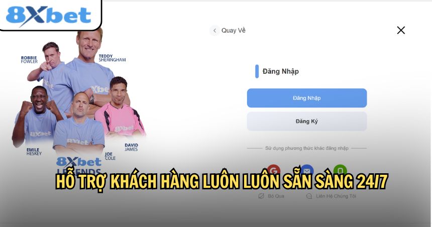 Hỗ trợ khách hàng luôn luôn sẵn sàng 24/7